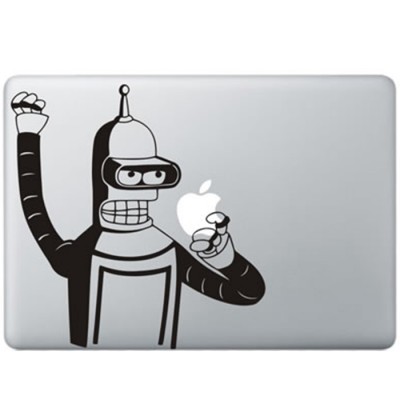 Futurama Bender (2) MacBook  Aufkleber